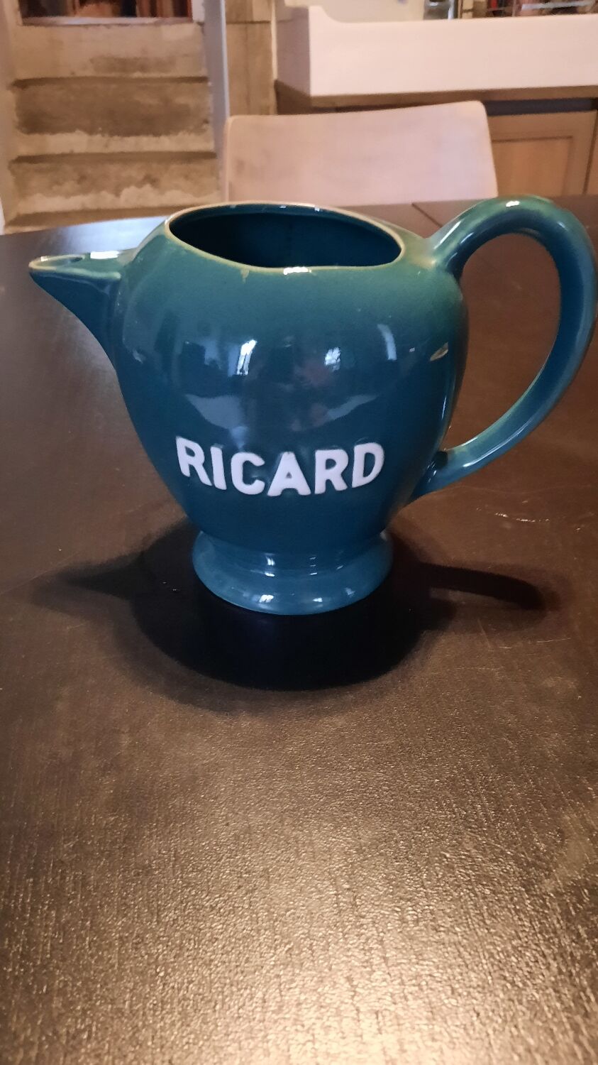 Green Ricard pitcher