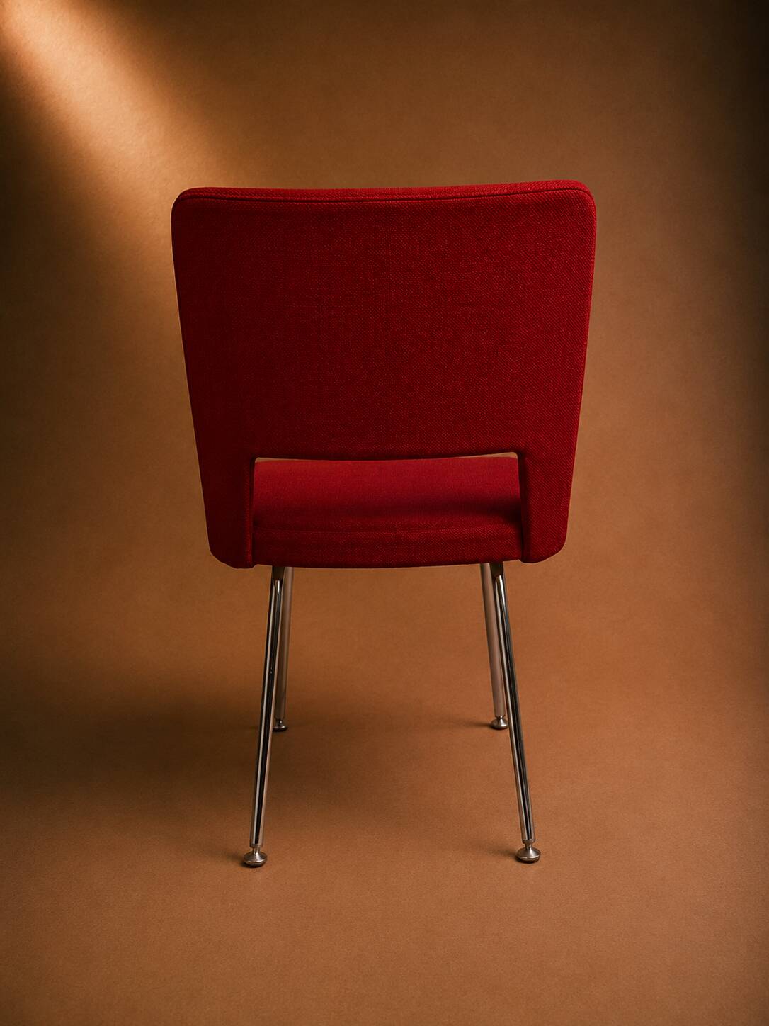 Fauteuil post moderne tweed Suisse Circa 1970