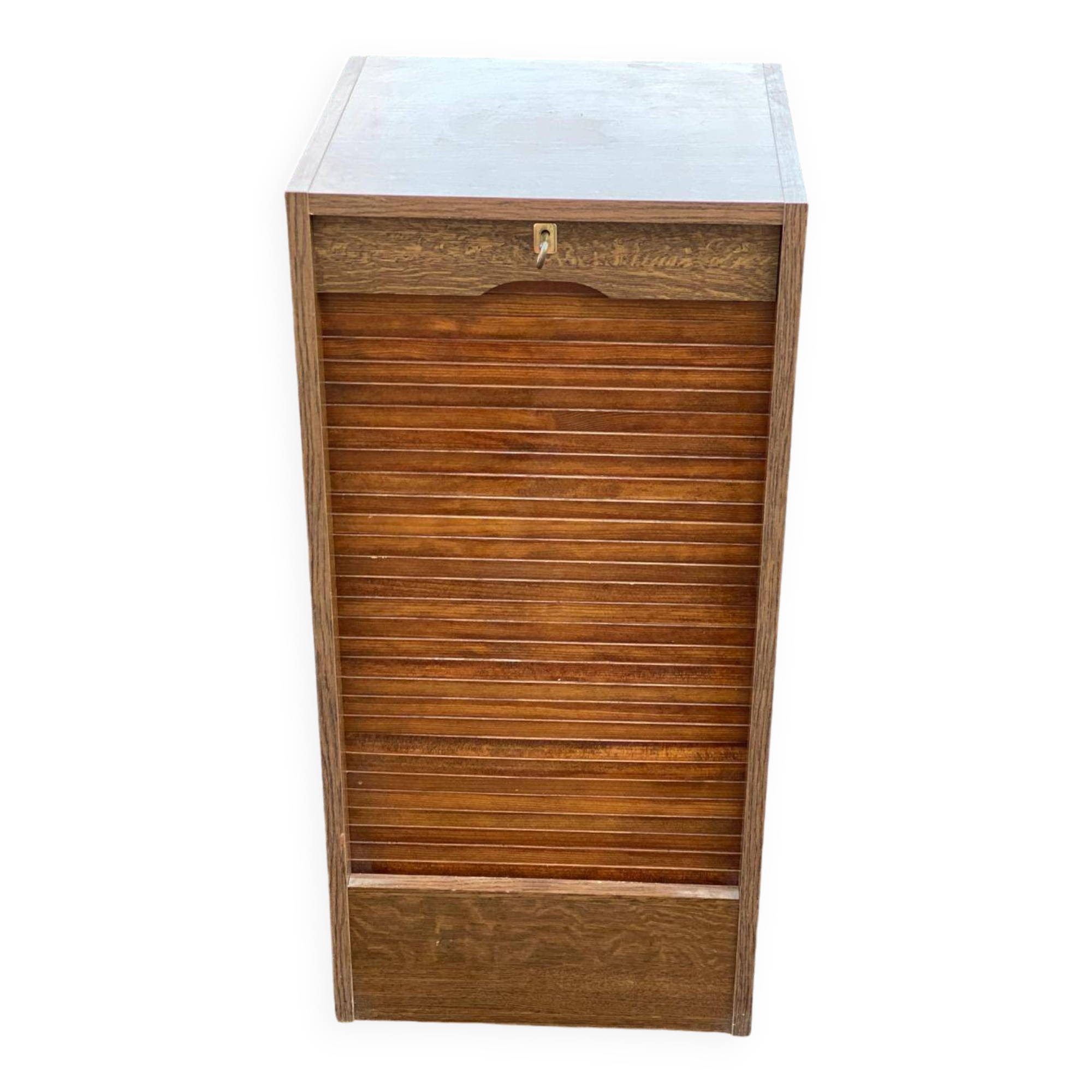 90cm wooden curtain or sliding shutter cabinet