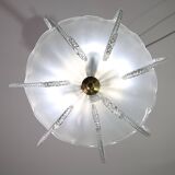 Art Decò Barovier e Toso "Fountain" Murano Glass Chandelier, 1950