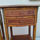 Pair of antique Louis XVI bedside tables