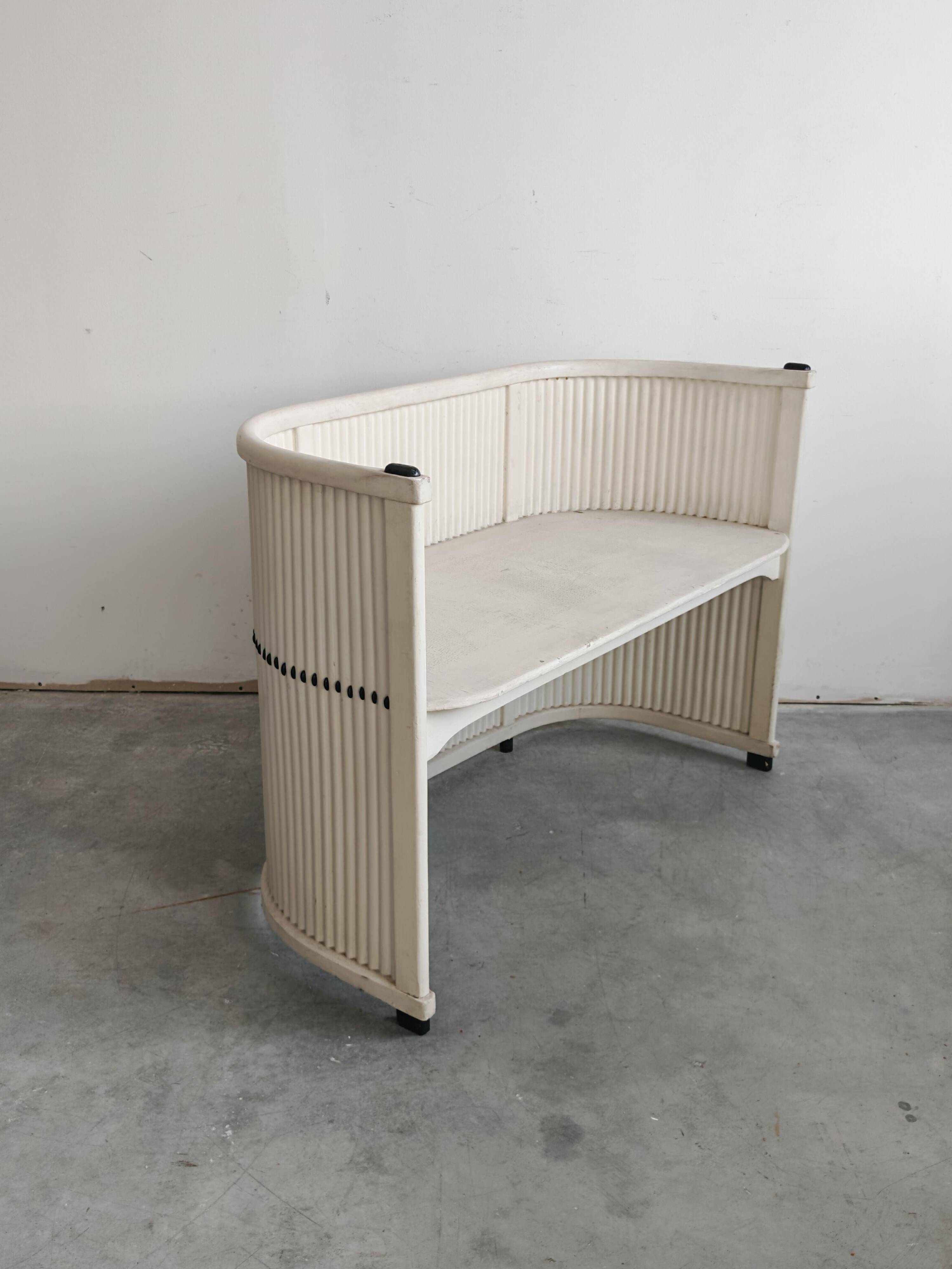 Banquette Art Nouveau by Hans Günther Reinstein, 1900s