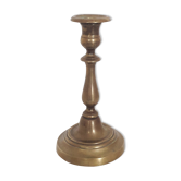 Ancien bougeoir / chandelier laiton - 1940