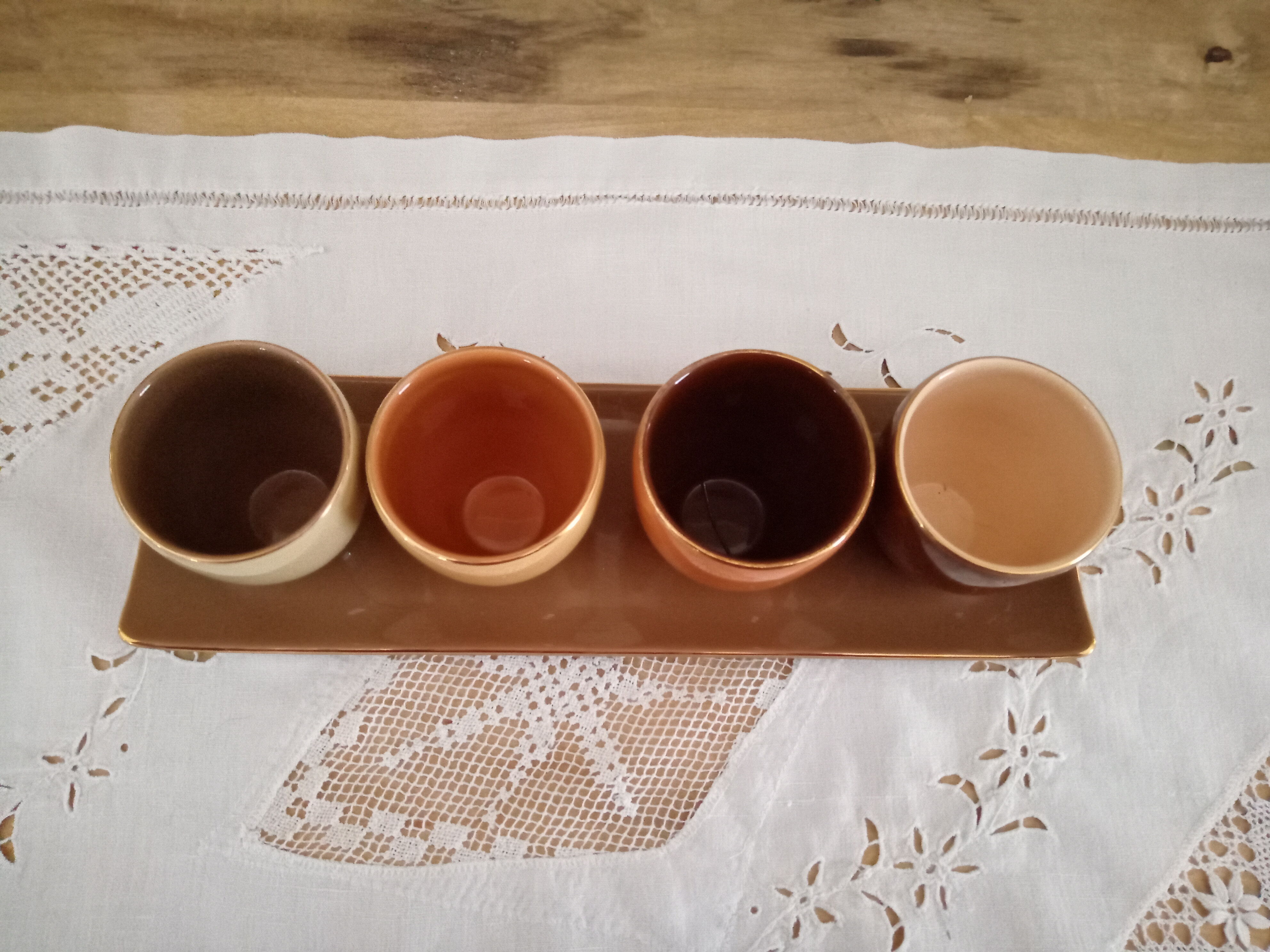 Fine porcelain coffee set
