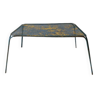 Perforated metal garden coffee table