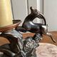 Antique bedside lamp night light by Jacques Limousin