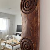 Miroir ethnique en bois