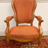 Louis XV Style Cabriolet armchair, circa 1850
