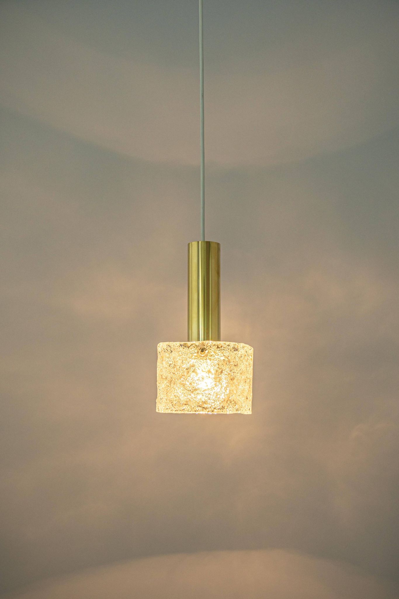 Small Murano pendant by Hillebrand, 1960s