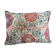 Decorative pillow case in linen and cotton  with suzani prints