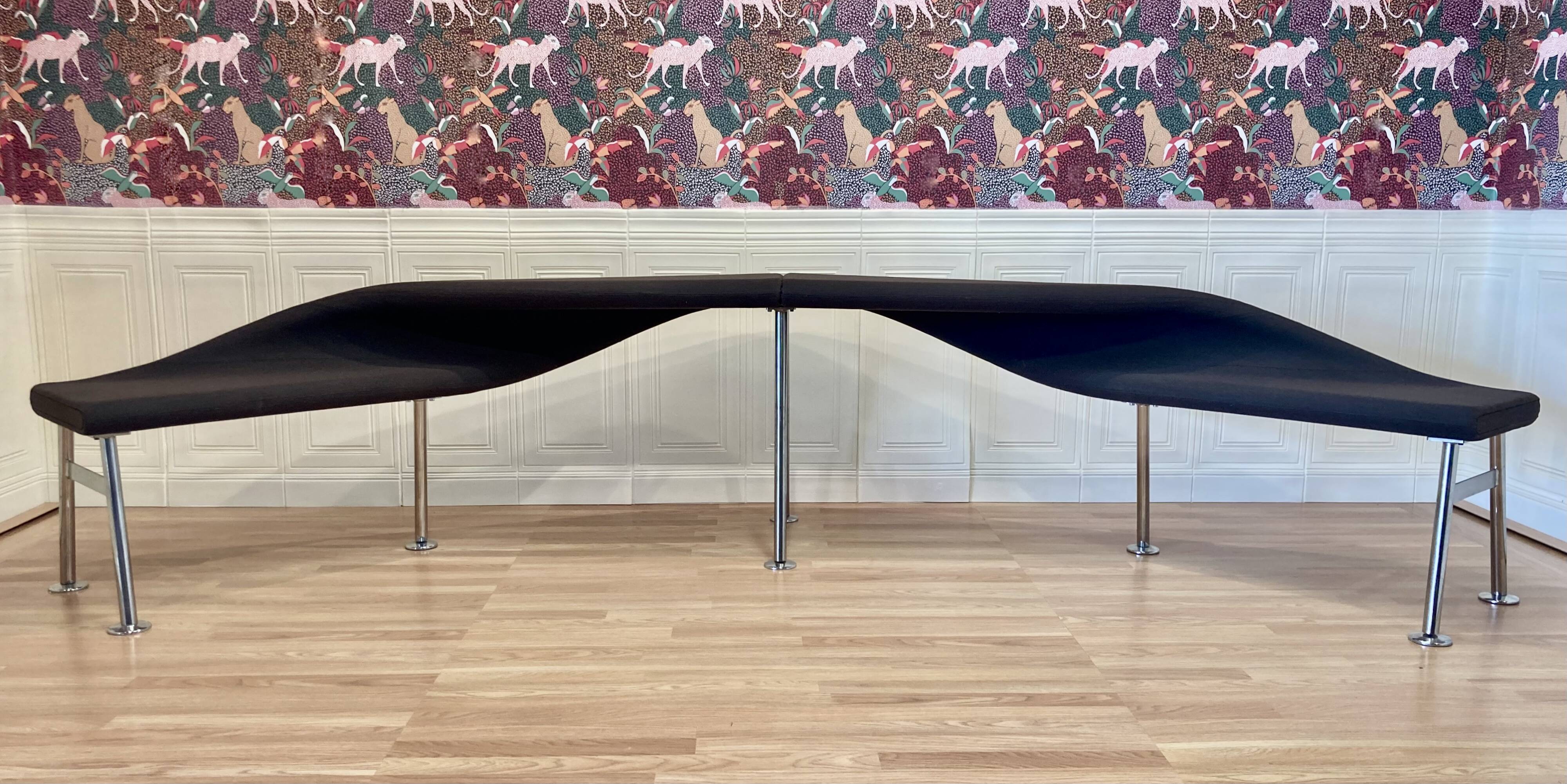 Banc / canapé design scandinave 340 cm.