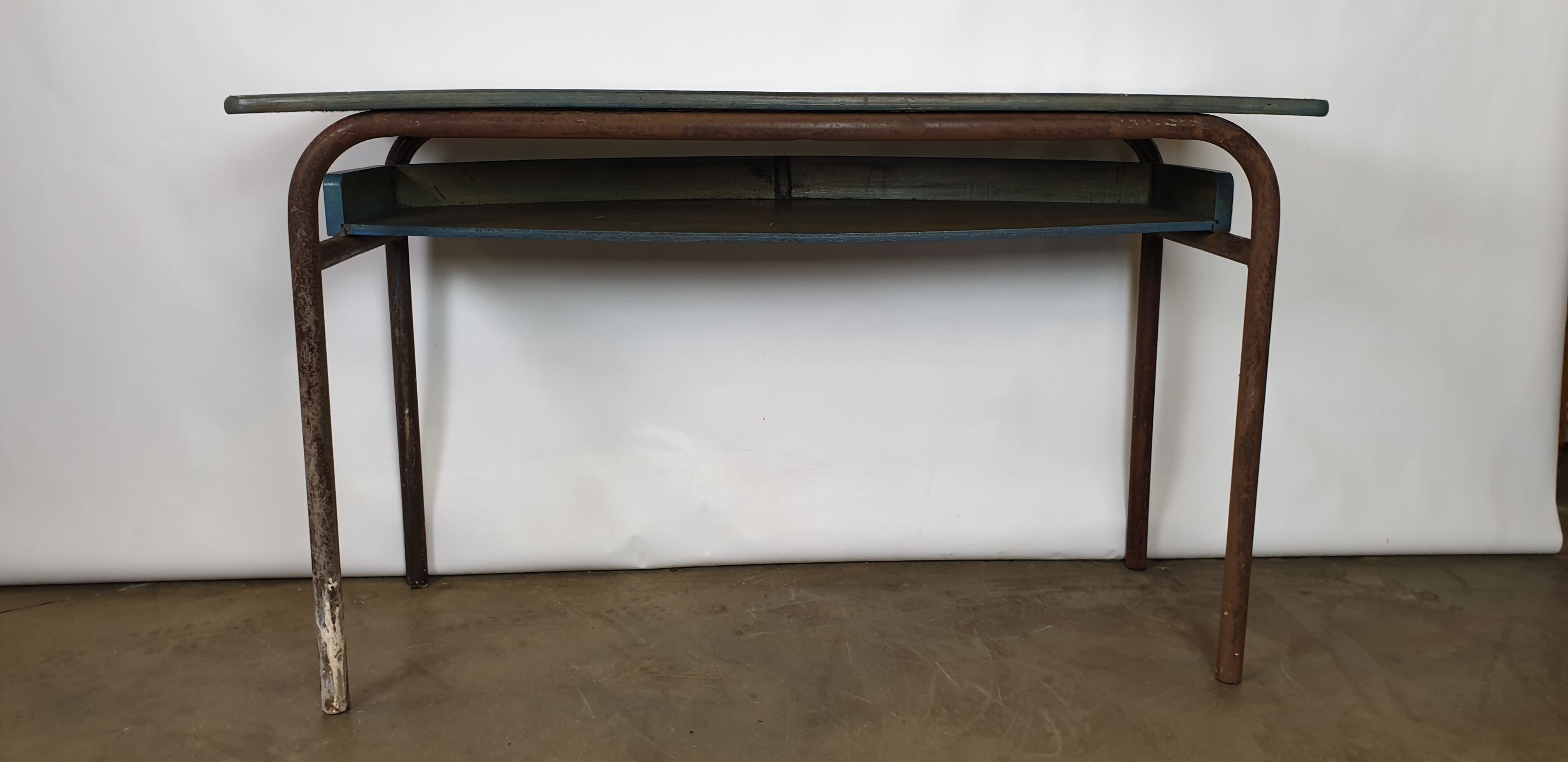 Former two-seater school desk