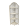 Étagère de coin en rotin vintage