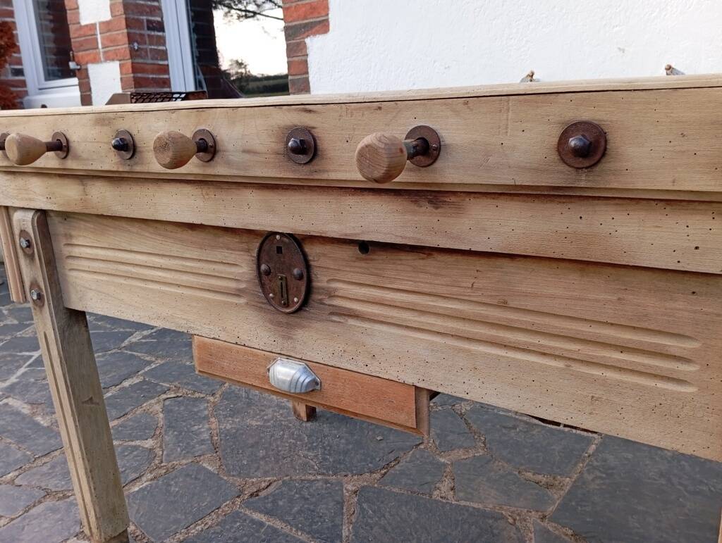 Babyfoot de bistrot Chevillotte années 1930