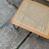 Set of 5 mid-century Italian B32 Cesca chairs by Marcel Breuer, 1970s