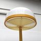 Lampe sur pied champignon de l'ère spatiale allemande du milieu du siècle de Kaiser Idell / Kaiser Leuchten