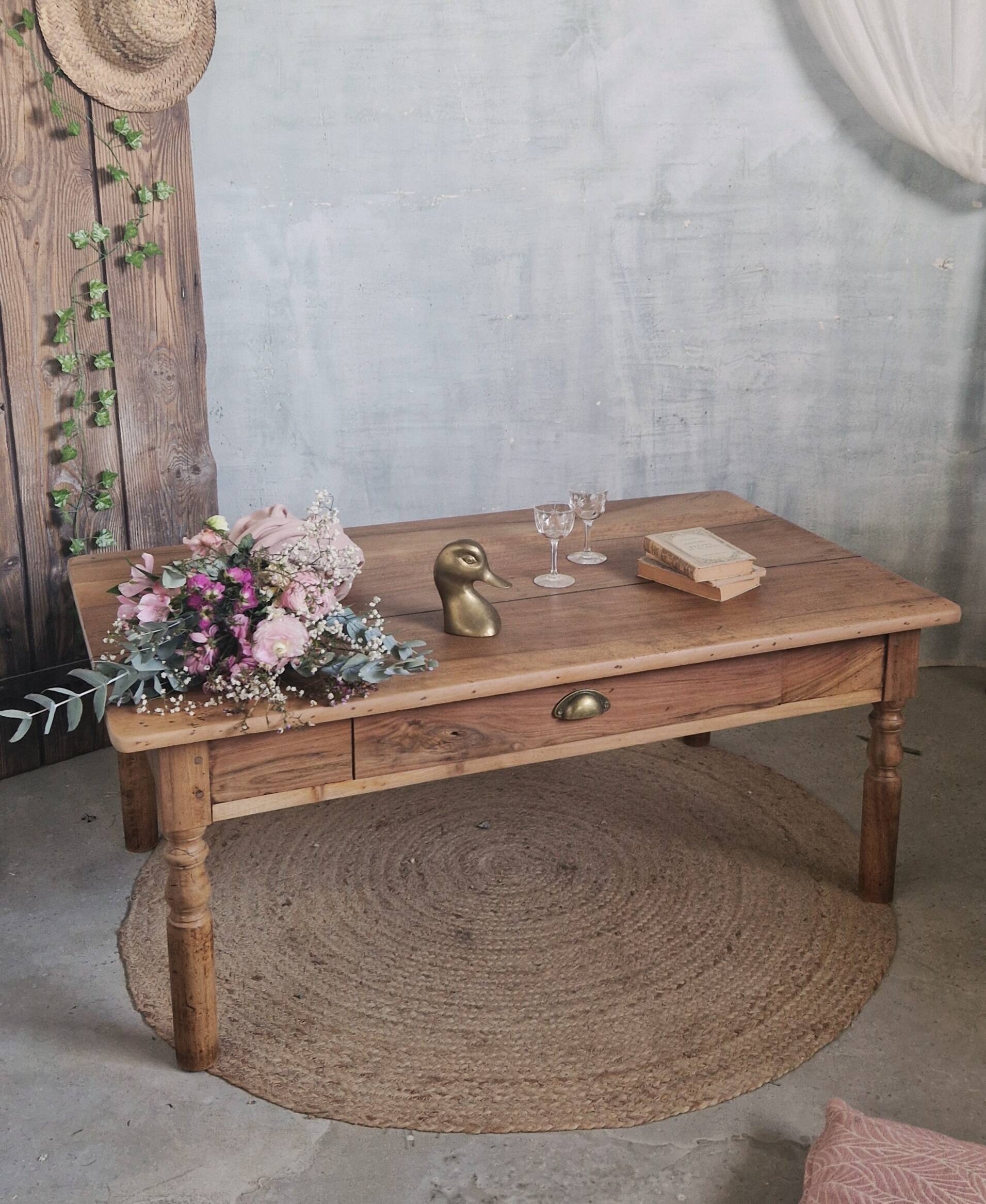 Old and pretty coffee table