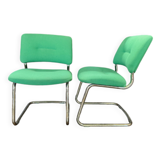 Paire de chaise Strafor model 421