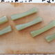 Jade style natural stone knife holder (6 pieces)