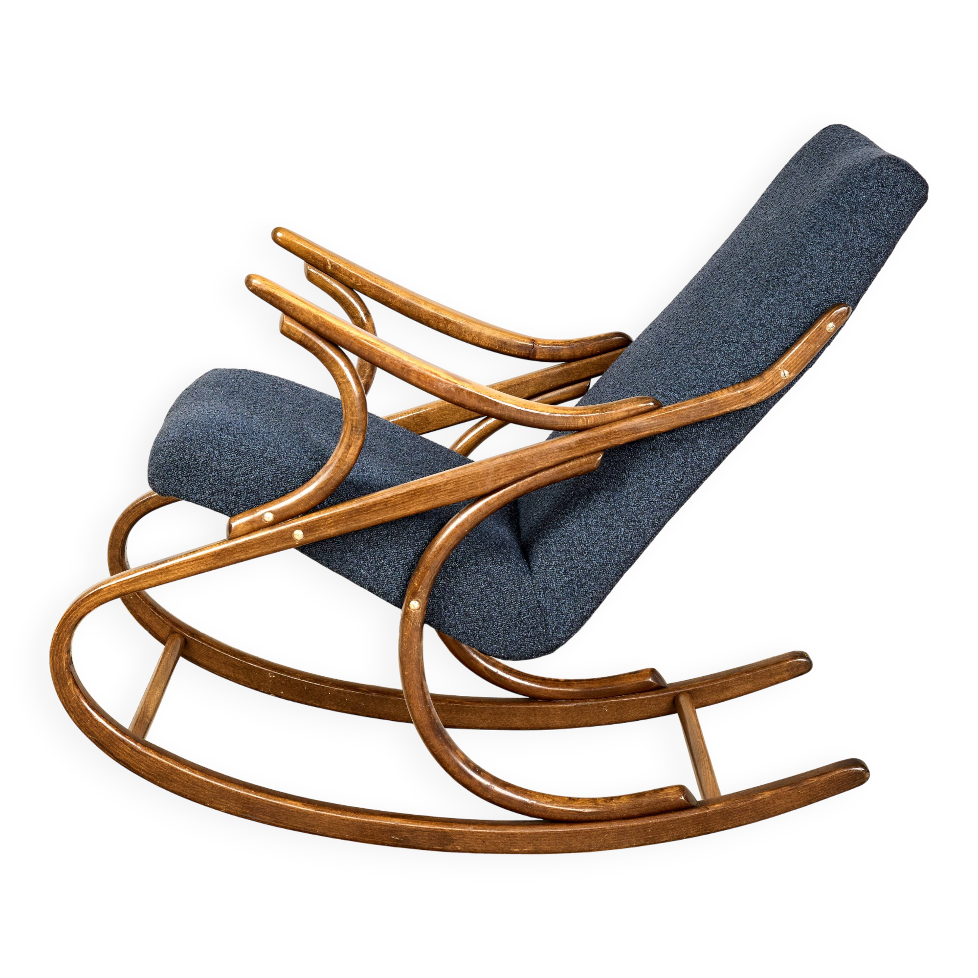 Bentwood Rocking Chair from Ton, 1960s, Czecoslovakia