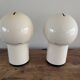 Set of two Vintage 'Pac-Man' Asteroidi Siberin Caronno table lamp Italy 70's design