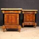 Paire de tables de chevet italiennes du 20e siècle