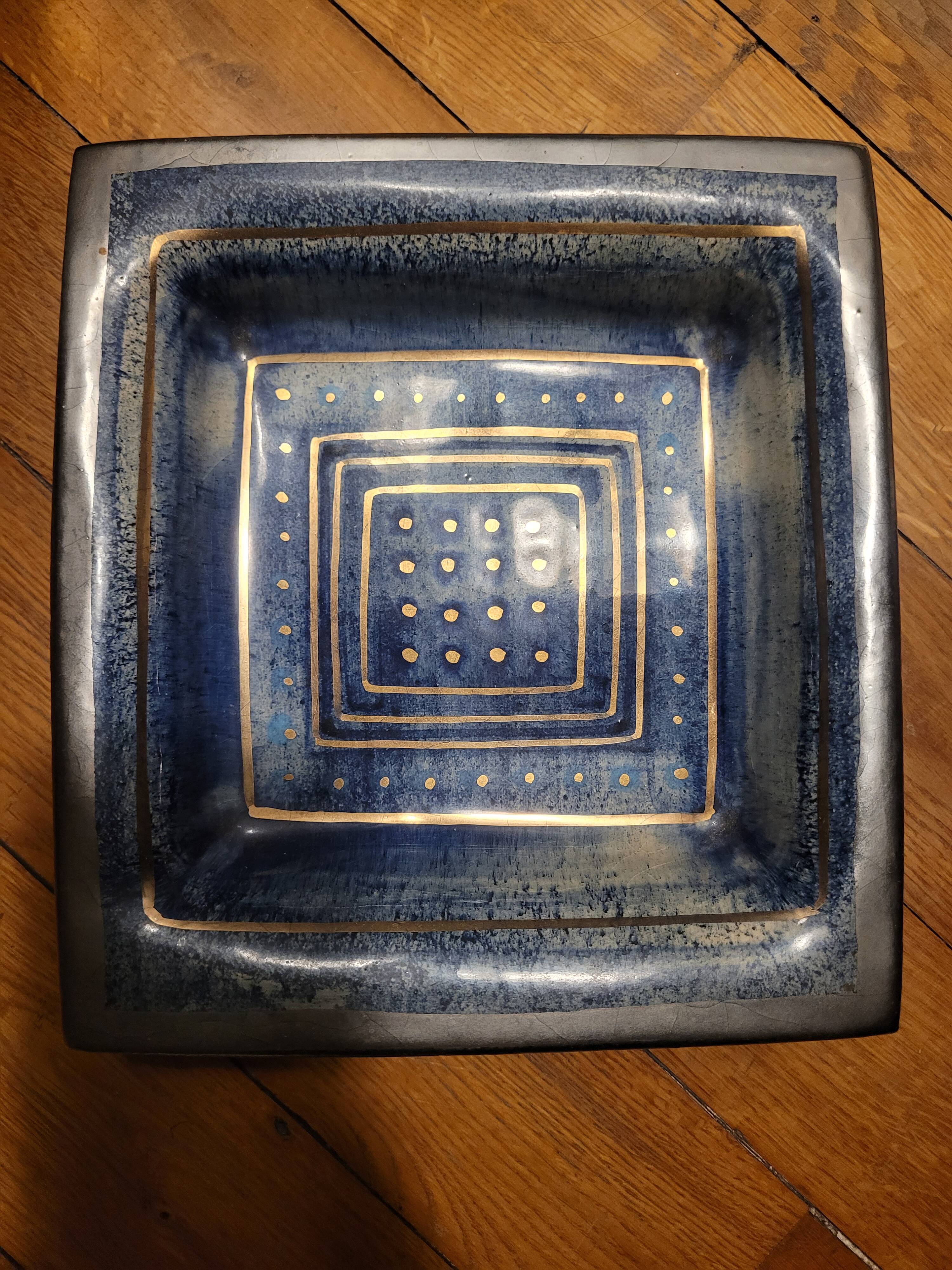 Pelletier ceramic trinket tray