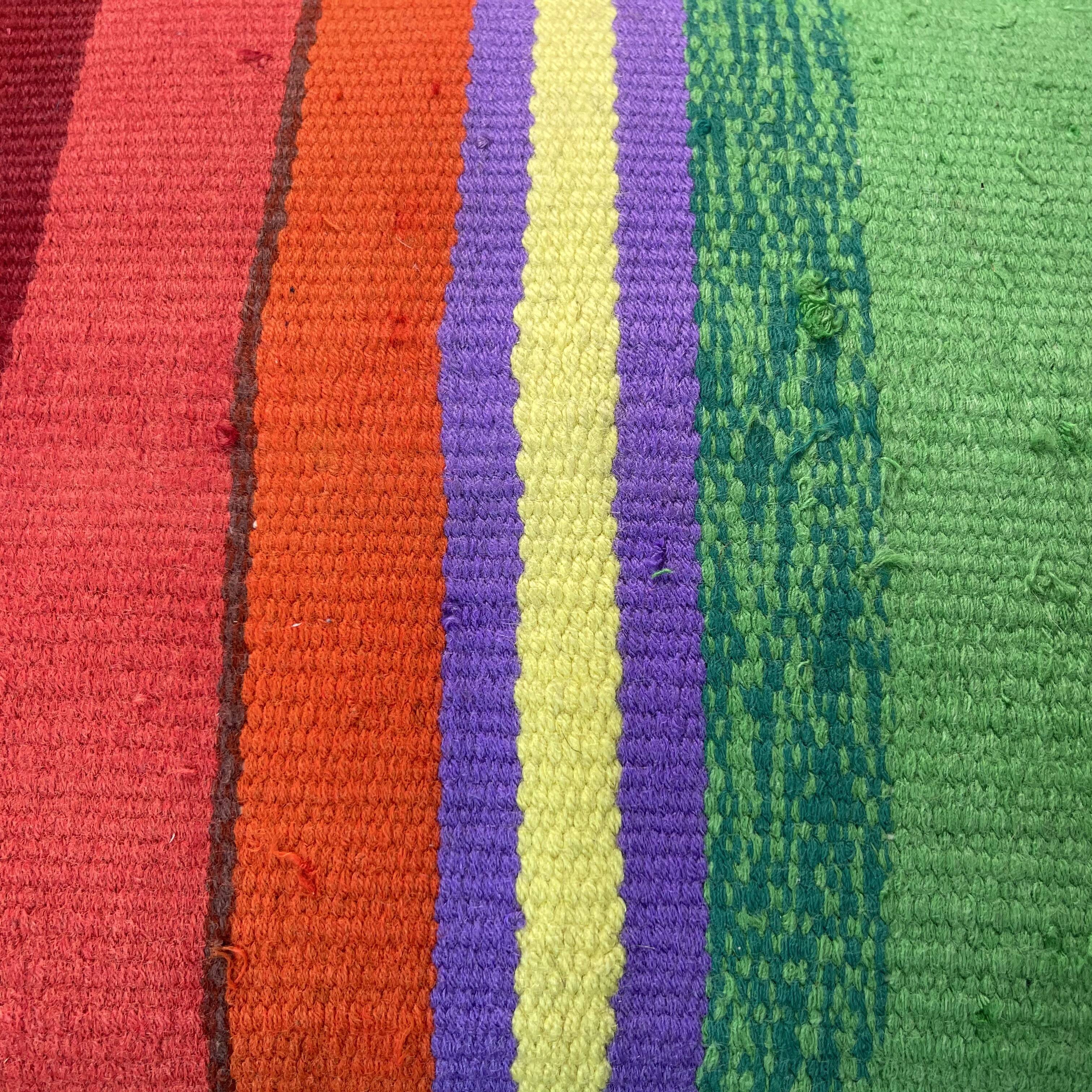 Vintage turkish handmade kilim cushion cover , 30 x 50 cm