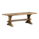 222x90 Rustic Solid Oak Dining Table I Handmade from Reclaimed Oak