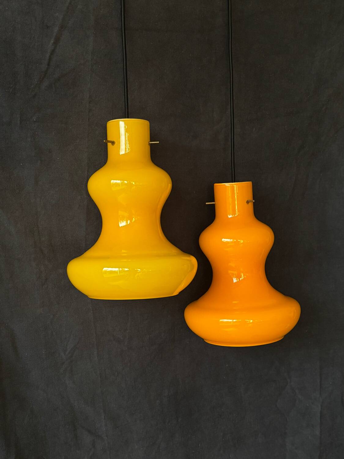 Massimo Vignelli Pendant Lights for Gino Vistosi, Murano 1960s