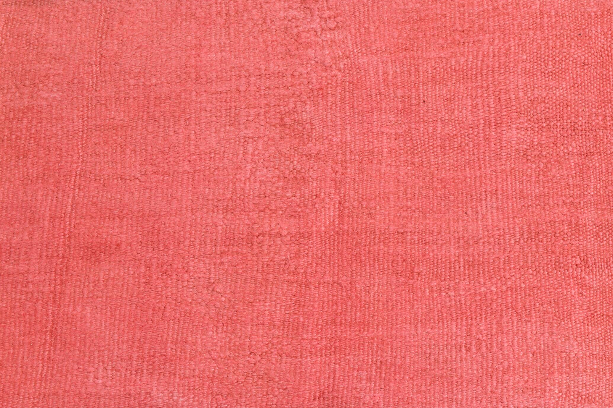 Pink Salmon Vintage Runner Rug, 79x345Cm