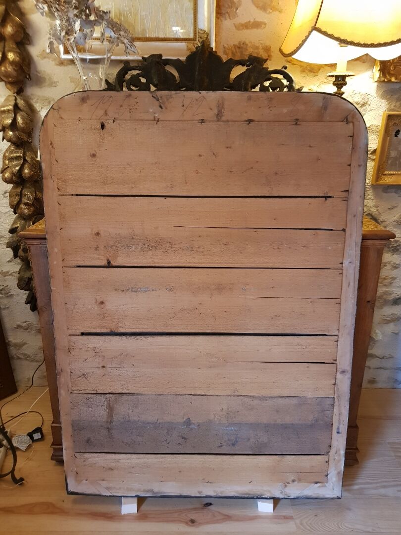 Mirror Napoleon III era restored 160x100cm