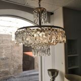 Crown chandelier with grapevines