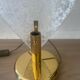 Lampe en verre de Murano iridescent