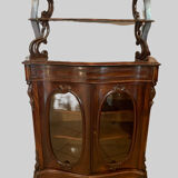 Louis Philippe cupboard in mahogany and nineteenth century veneer