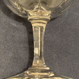 Lot de 7 coupes à champagne en cristal