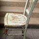 Chaise en bois vintage