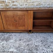 Mahogany glass sideboard, 1950