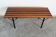 Rosewood bench set with rack Italia 1970s