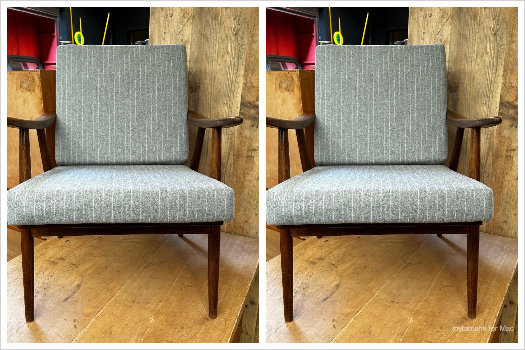 Pair of vintage armchairs