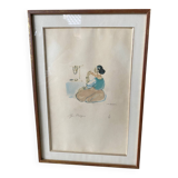Lithograph Yves Brayer 6/40