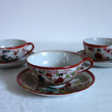 3 Vintage Teacups, Japan