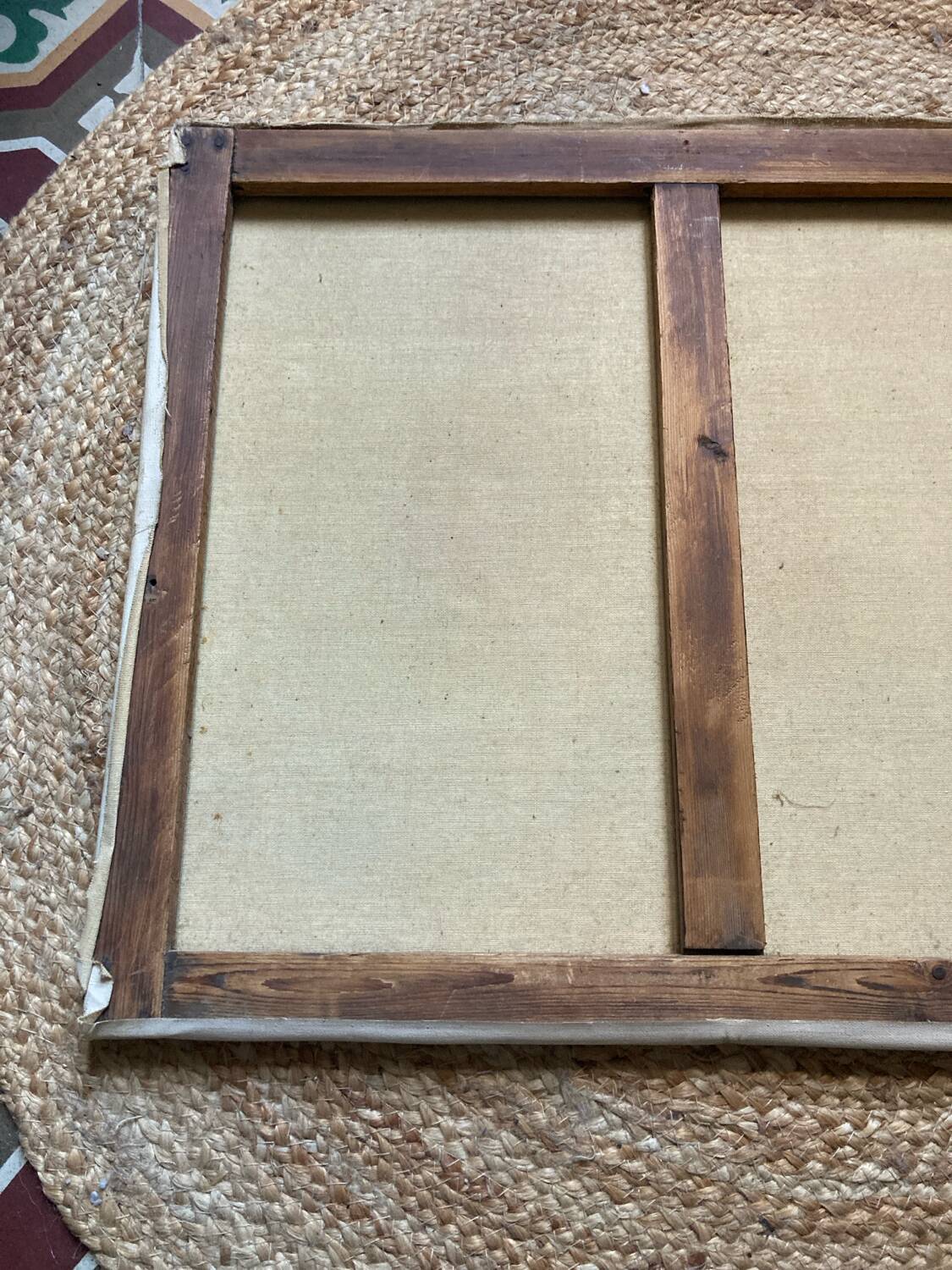 Oil on canvas bouquet