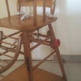 Chair high baby vintage