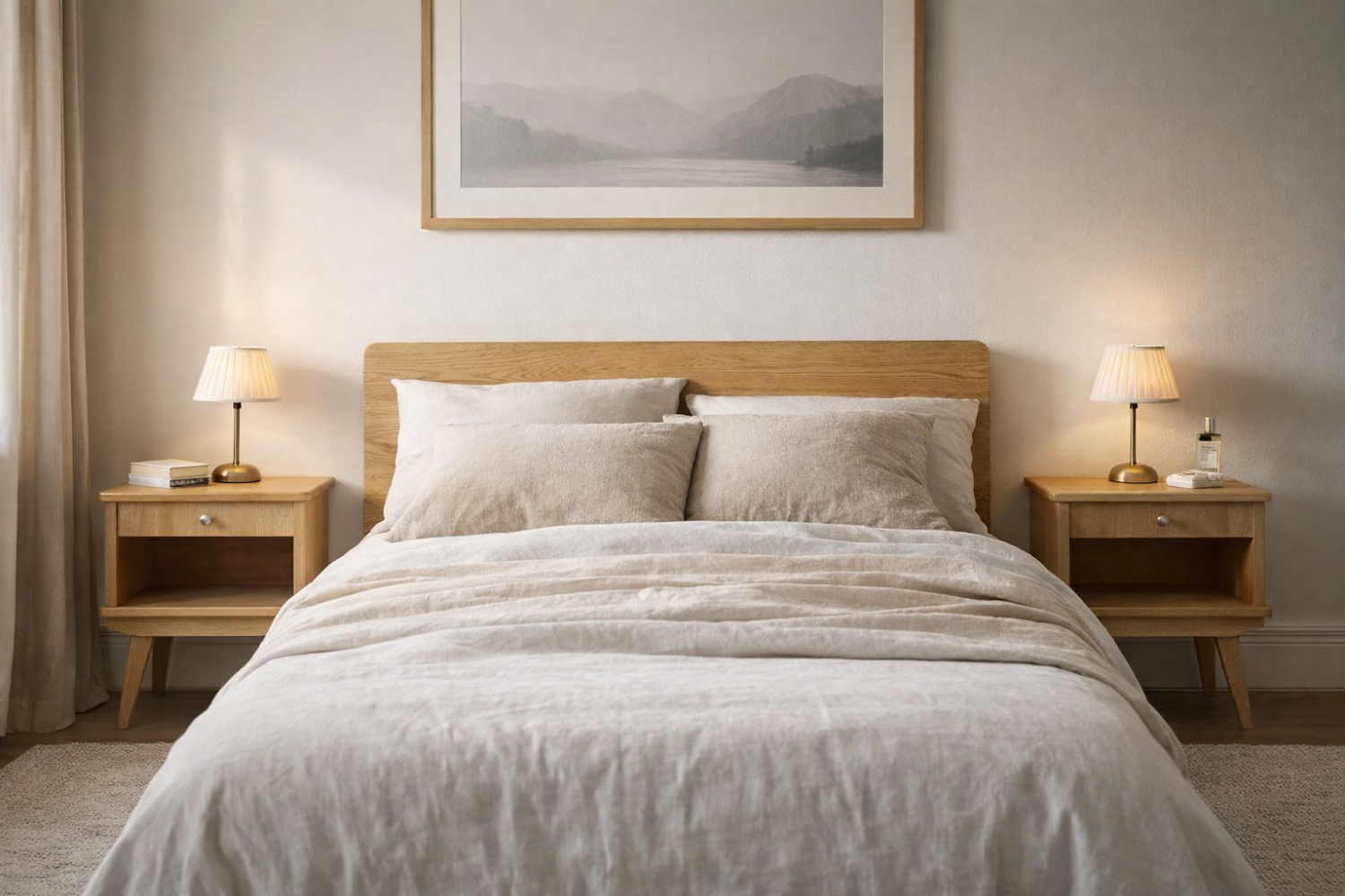 Pair of bedside tables