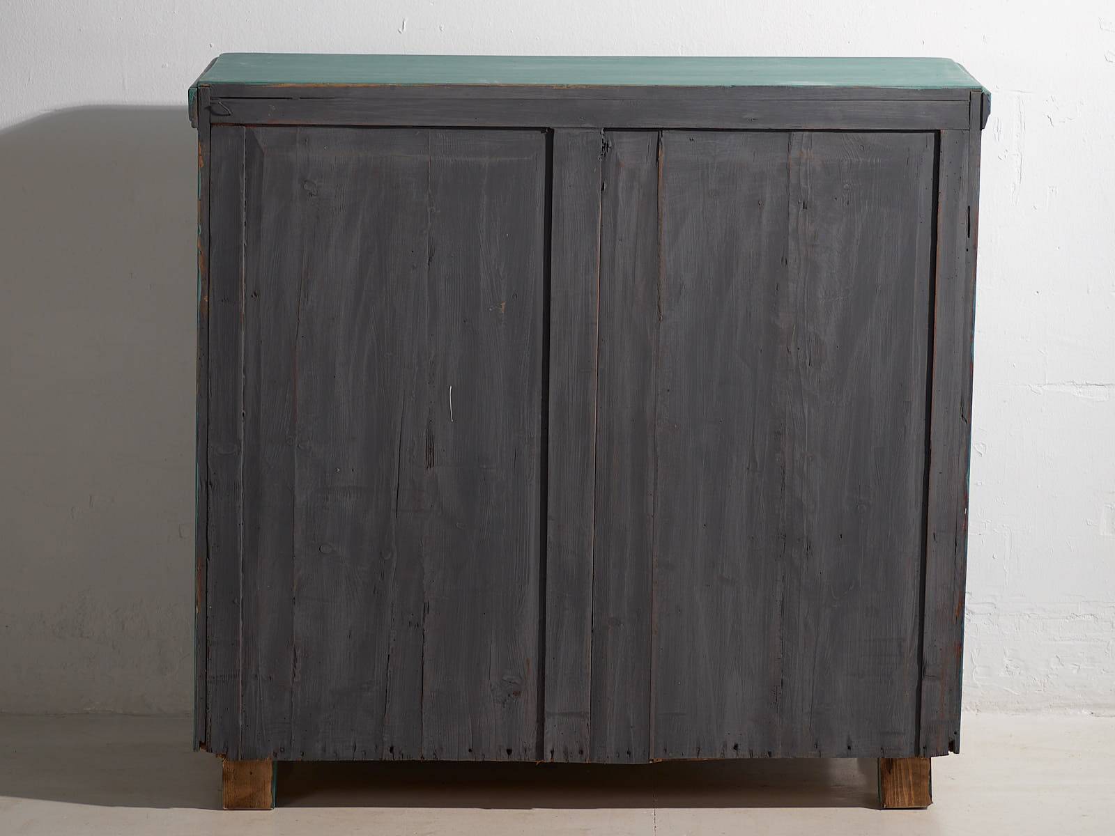 Antique Emerald Green Bedroom Chest of Drawers (c.1920) #4