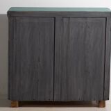 Ancienne commode de chambre vert émeraude (c.1920) #4