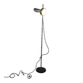 Vintage chrome floor lamp / standard lamp