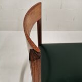 Set of 6 italian rosewood chairs, gessef, 1960