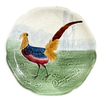 Choisy Le Roi Majolica plate from the 19th century